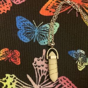 Glow N dark pandora pendant Necklace